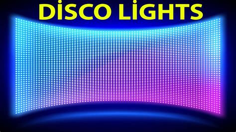 disko ışıkları video